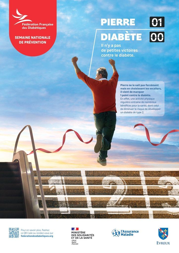 Affiche Semaine Nationale de Prévention du Diabète 