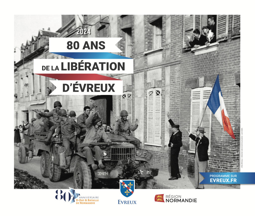 Visuel du 80ème anniversaire de la Libération