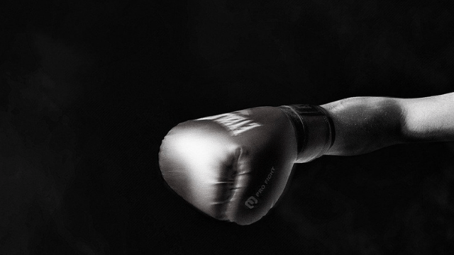 Photo d'un gant de boxe